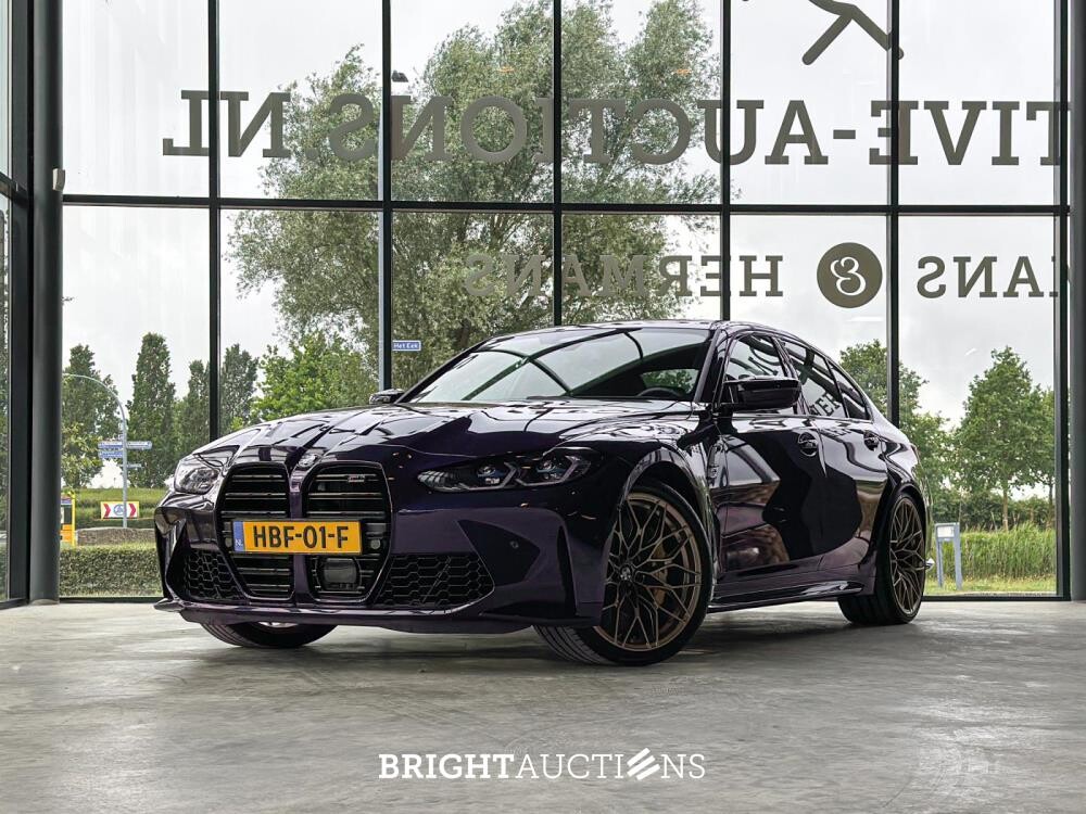 BMW M3 Competition xDrive G80 510pk 2025 (Origineel-NL) 3.699 KM, HBF-01-F Fabrieksgarantie