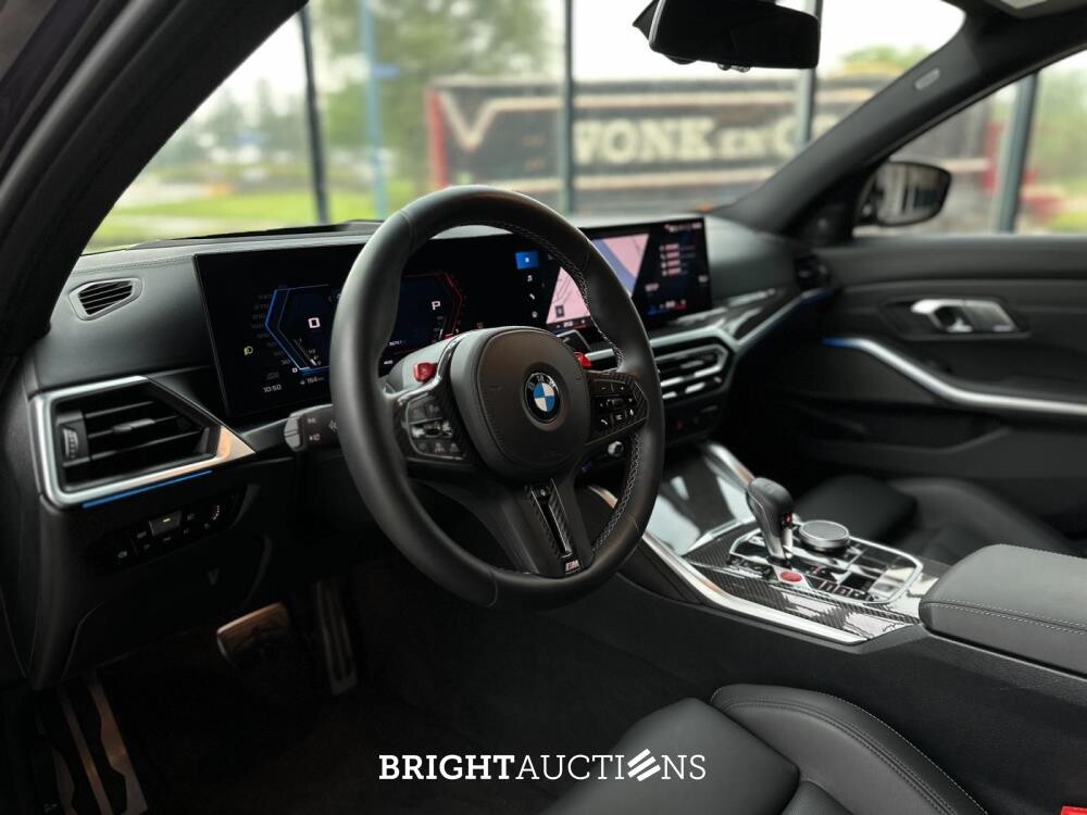 BMW M3 Competition xDrive G80 510pk 2025 (Origineel-NL) 3.699 KM, HBF-01-F Fabrieksgarantie