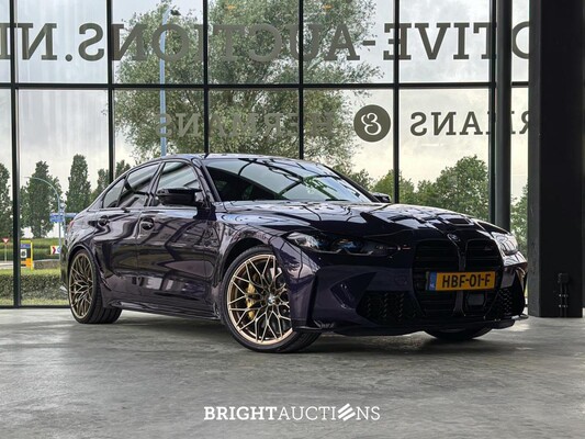 BMW M3 Competition xDrive G80 510pk 2025 (Origineel-NL) 3.699 KM, HBF-01-F Fabrieksgarantie
