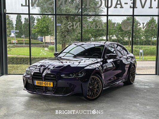 BMW M3 Competition xDrive G80 510pk 2025 (Origineel-NL) 3.699 KM, HBF-01-F Fabrieksgarantie