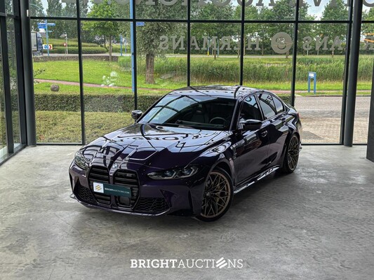 BMW M3 Competition xDrive G80 510pk 2025 (Origineel-NL) 3.699 KM, HBF-01-F Fabrieksgarantie