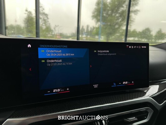 BMW M3 Competition xDrive G80 510pk 2025 (Origineel-NL) 3.699 KM, HBF-01-F Fabrieksgarantie