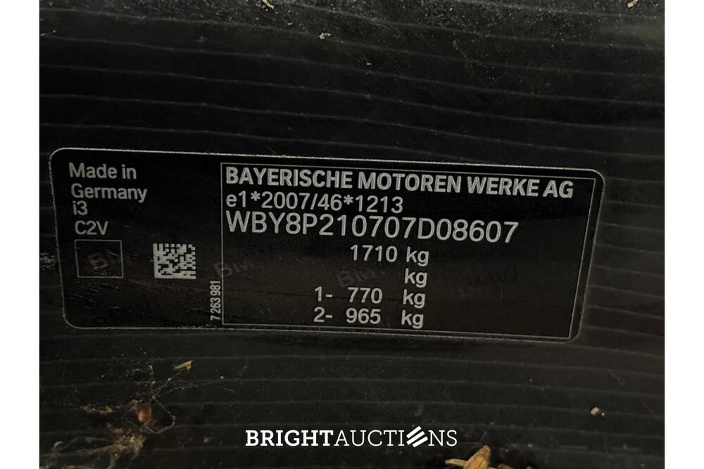 BMW i3 Basis 120Ah 1 Accucel defect 42 kWh 170pk 2018 (Origineel-NL), XD-528-F