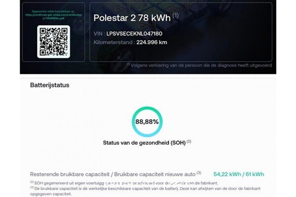 Polestar 2 Standard Range Single Motor 63 kWh 224pk 2021 (Origineel-NL), L-683-ZT