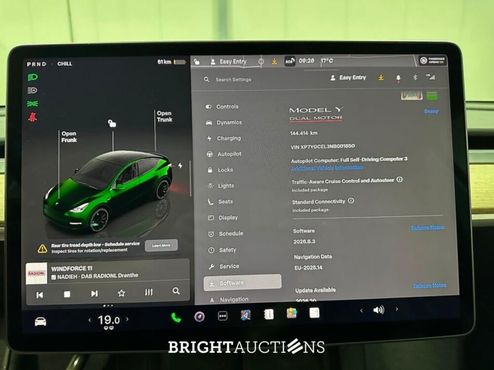 Tesla Model Y Performance AWD 75 kWh 462pk 2022 (Origineel-NL), P-865-KK