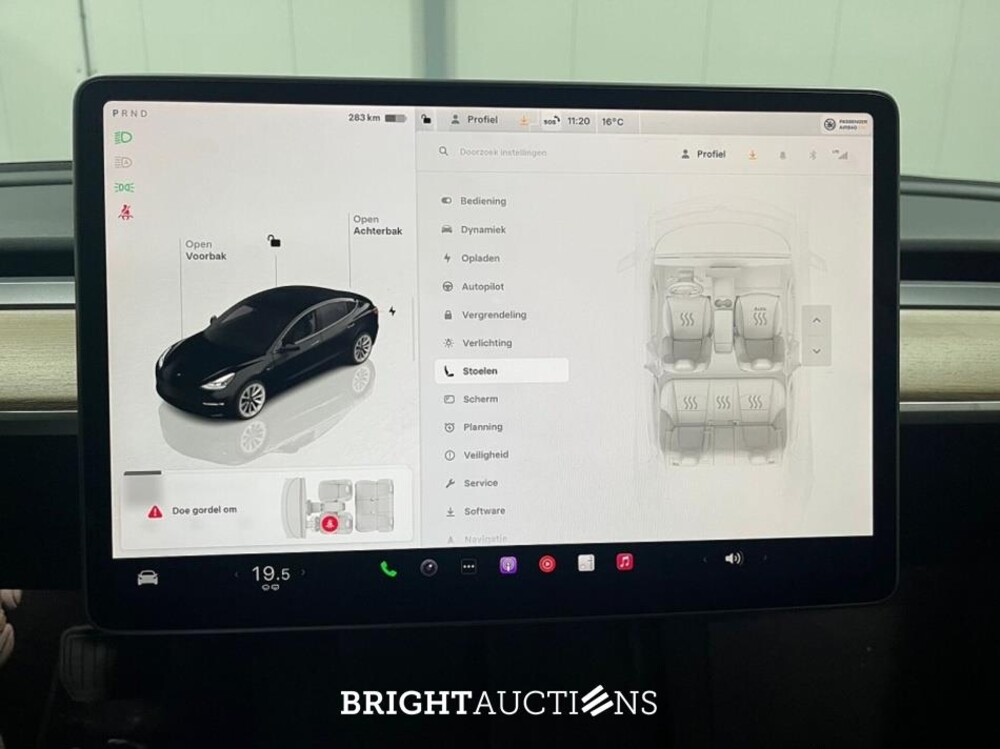 Tesla Model 3 Long Range AMD Ryzen AWD 75 kWh 351pk 2023 (Origineel-NL), T-915-HF