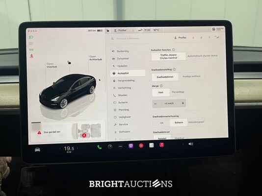 Tesla Model 3 Long Range AMD Ryzen AWD 75 kWh 351pk 2023 (Origineel-NL), T-915-HF