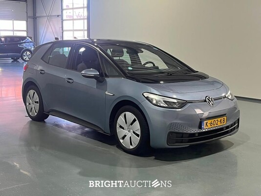 Volkswagen ID.3 Life 58 kWh 204pk 2020 (Origineel-NL), K-602-KB
