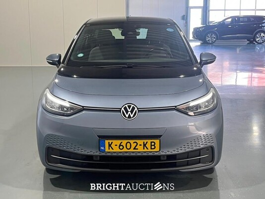 Volkswagen ID.3 Life 58 kWh 204pk 2020 (Origineel-NL), K-602-KB