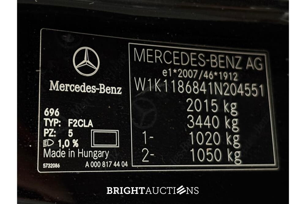 Mercedes-Benz CLA180 Business Solution AMG 136pk 2021 (Origineel-NL) CLA-Klasse, K-961-TB