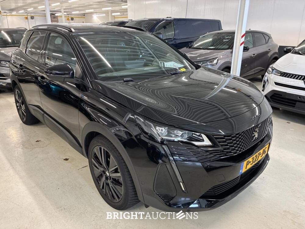 Peugeot 3008 HYbrid 225 GT 1.6 291pk 2022 (Origineel-NL), P-327-JG