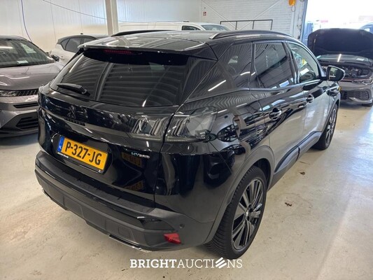 Peugeot 3008 HYbrid 225 GT 1.6 291pk 2022 (Origineel-NL), P-327-JG