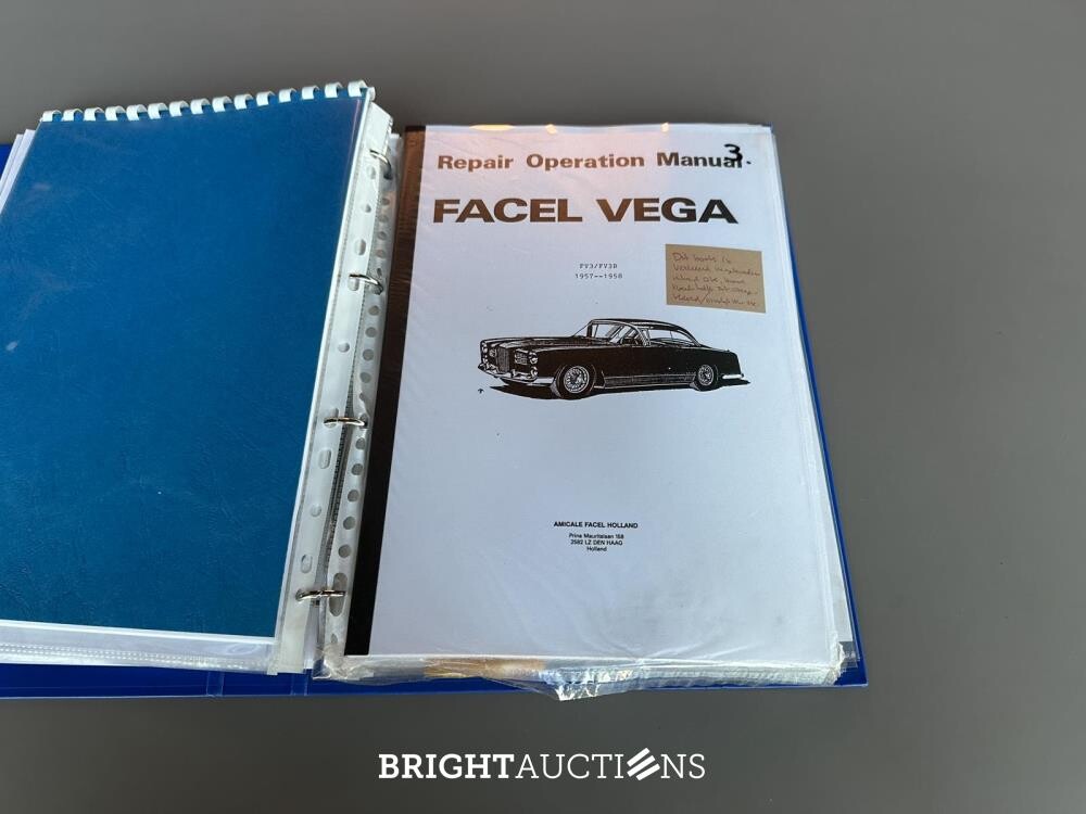 Facel Vega FV3B H-26 (Engine - Chrysler P-31 V8 5.2) 1957