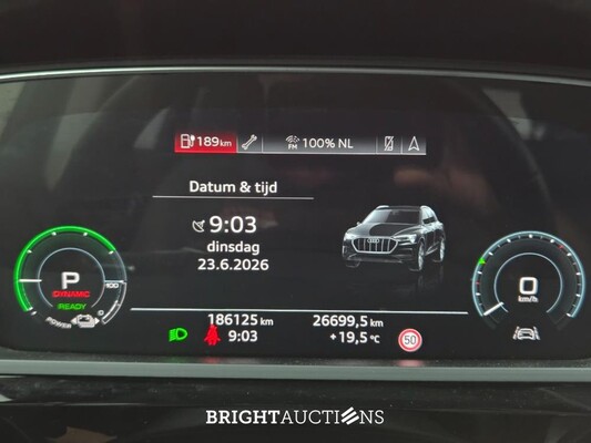 Audi e-tron 55 advanced Pro Line S Quattro 95 kWh 408pk 2019, R-368-KZ