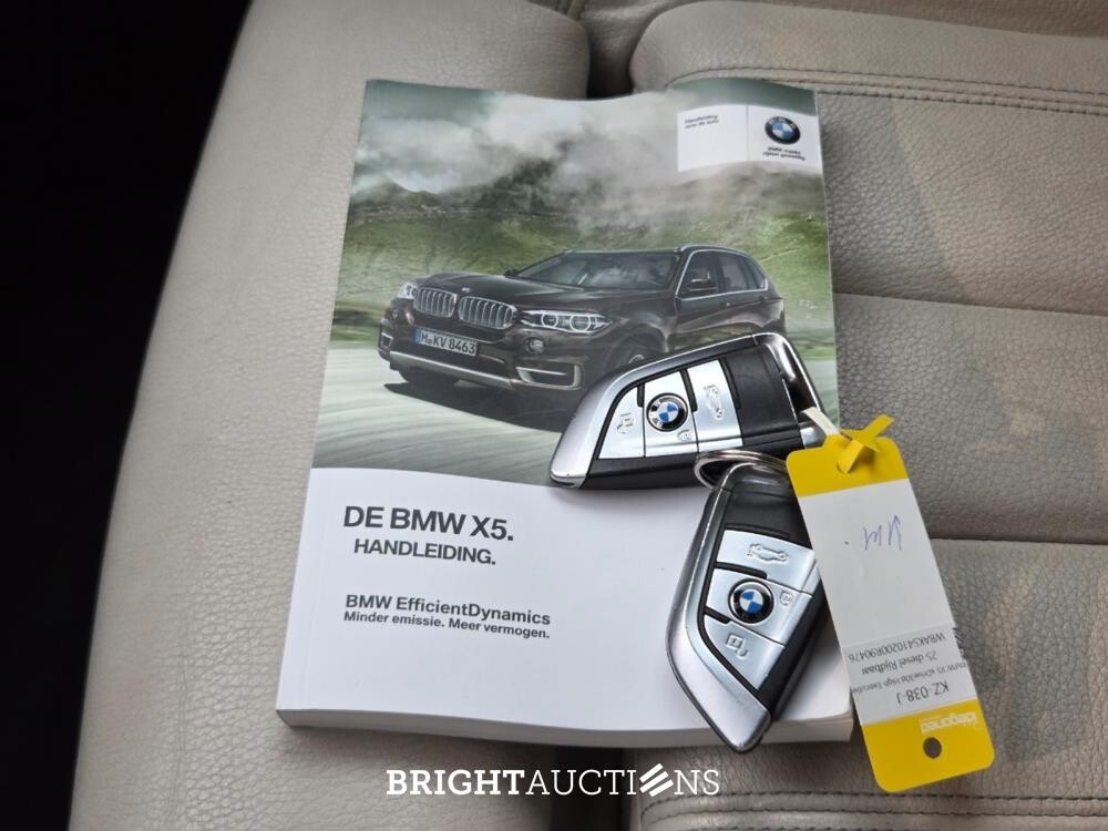 BMW X5 xDrive30d High Executive 258pk 2017 (Origineel-NL), KZ-038-J