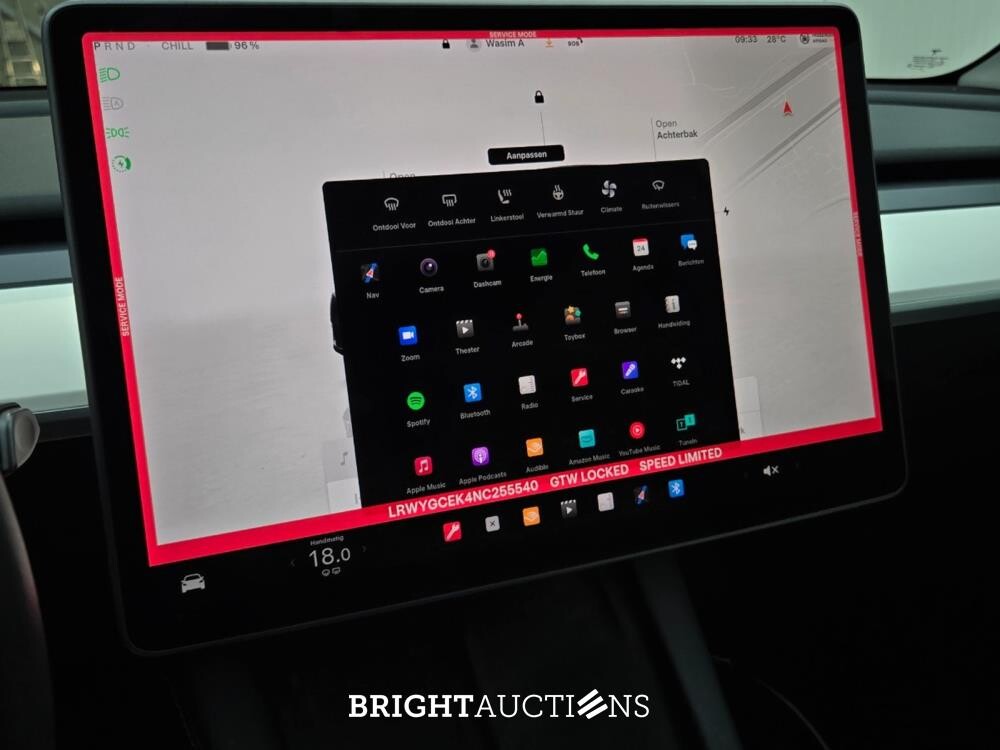 Tesla Model Y Long Range AWD 75 kWh 351pk 2022 (Origineel-NL), P-580-GV