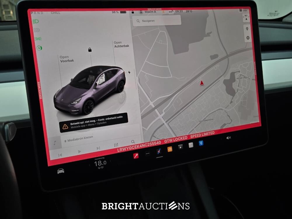 Tesla Model Y Long Range AWD 75 kWh 351pk 2022 (Origineel-NL), P-580-GV