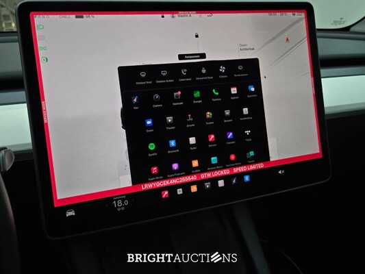 Tesla Model Y Long Range AWD 75 kWh 351pk 2022 (Origineel-NL), P-580-GV