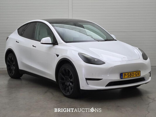 Tesla Model Y Long Range AWD 75 kWh 351pk 2022 (Origineel-NL), P-580-GV