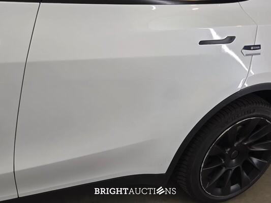 Tesla Model Y Long Range AWD 75 kWh 351pk 2022 (Origineel-NL), P-580-GV