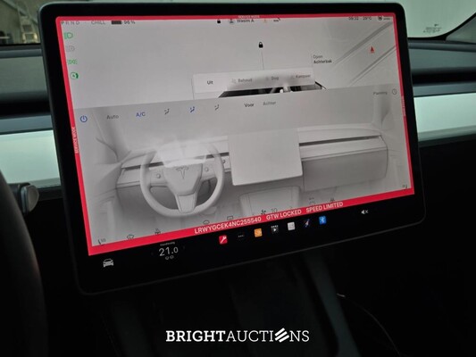 Tesla Model Y Long Range AWD 75 kWh 351pk 2022 (Origineel-NL), P-580-GV