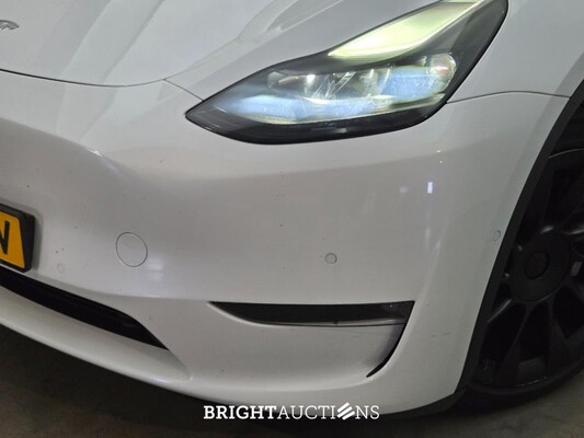 Tesla Model Y Long Range AWD 75 kWh 351pk 2022 (Origineel-NL), P-580-GV