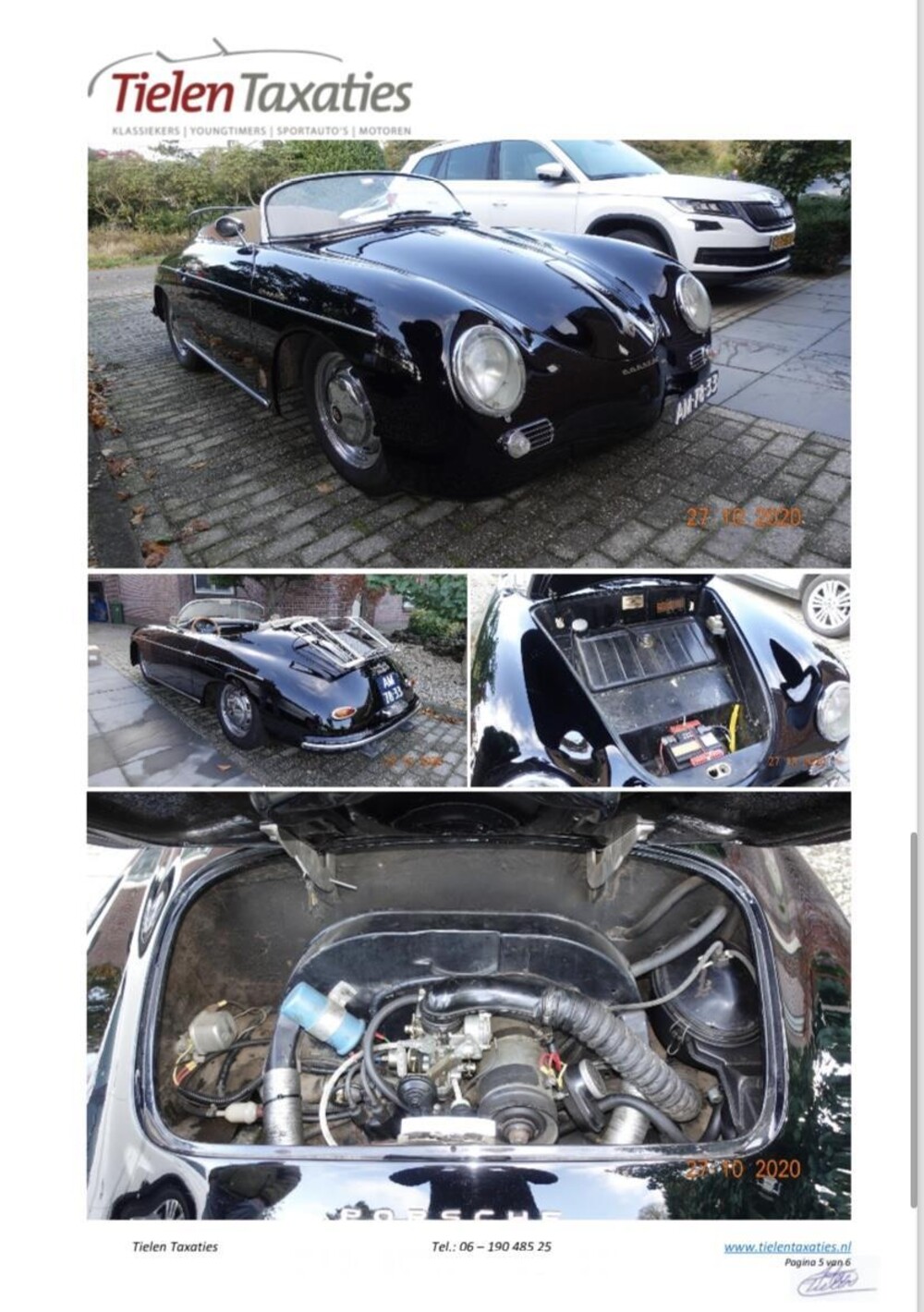 Porsche 356 Speedster (replica) 44pk 1968, AM-78-33
