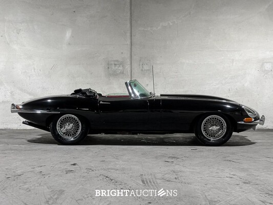 Jaguar E-Type Roadster 3.8 XK zes-in-lijn Series 1 1963