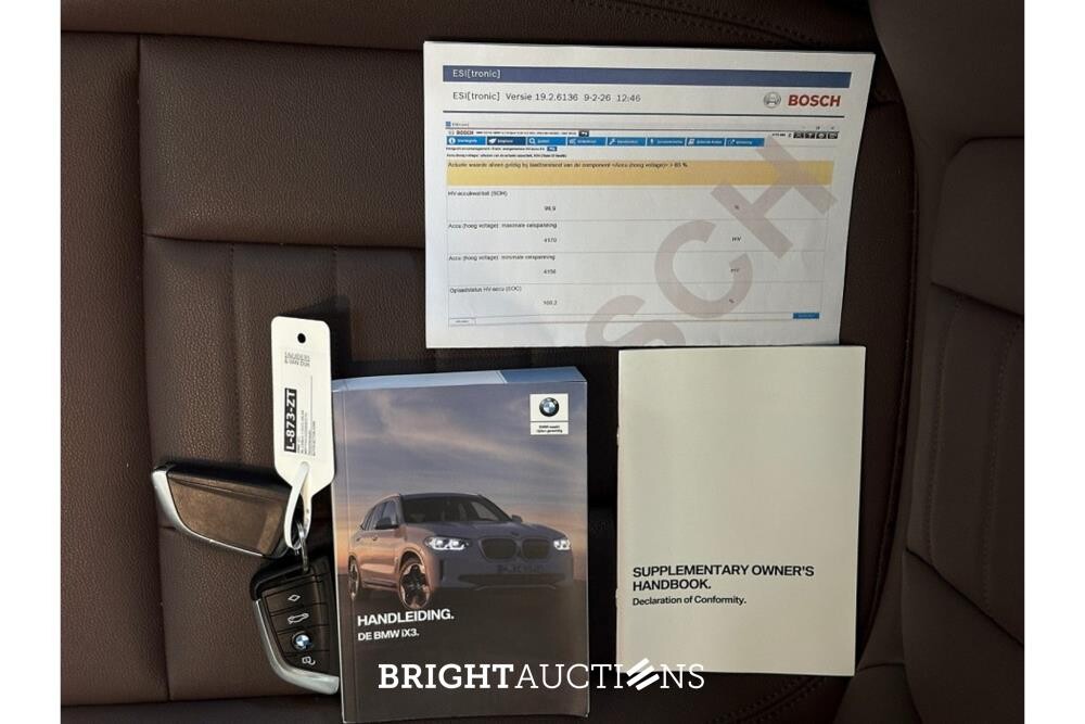 BMW iX3 Executive 80 kWh 286pk 2021 (Origineel-NL), L-873-ZT