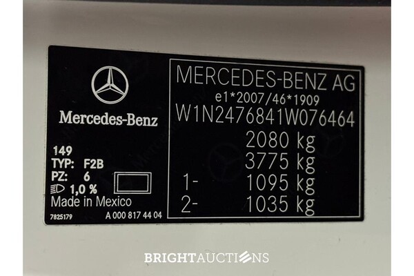 Mercedes-Benz GLB 180 Business Solution AMG 136pk 2021 (Origineel-NL) GLB-Klasse, K-854-JL