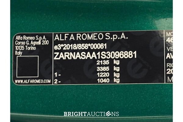 Alfa Romeo Tonale 1.5T Hybrid Ti 1.5 178pk 2025 (Origineel-NL), HRH-65-H