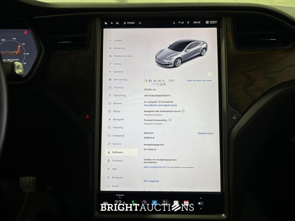 Tesla Model S 75D Lucht AWD 333pk 2018 (Origineel-NL), XF-714-D