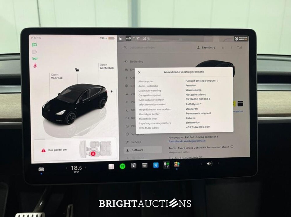 Tesla Model Y Performance AWD 75 kWh 462pk 2022 (Origineel-NL), R-329-HK