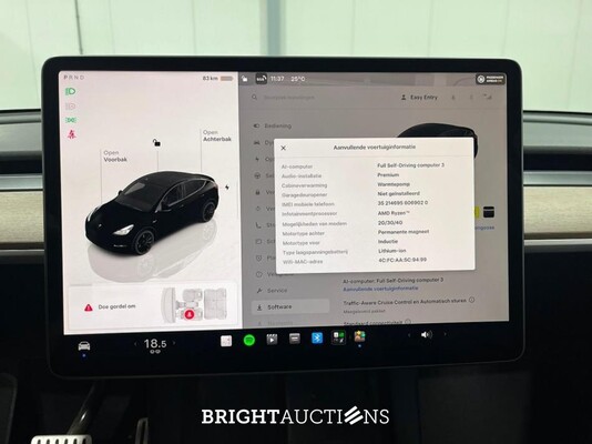 Tesla Model Y Performance AWD 75 kWh 462pk 2022 (Origineel-NL), R-329-HK