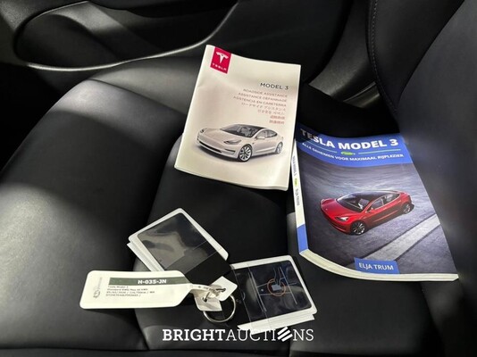 Tesla Model 3 Standard RWD Plus 60 kWh 238pk 2020 (Origineel-NL), H-035-JN