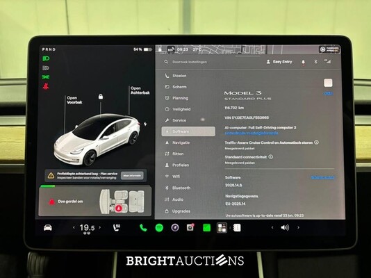 Tesla Model 3 Standard RWD Plus 60 kWh 238pk 2020 (Origineel-NL), H-035-JN