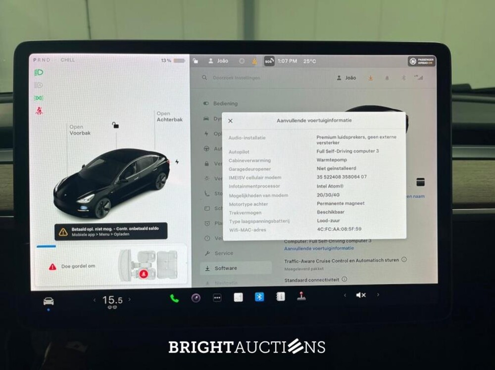Tesla Model 3 Standard RWD Plus 60 kWh 238pk 2021 (Origineel-NL), L-540-GD