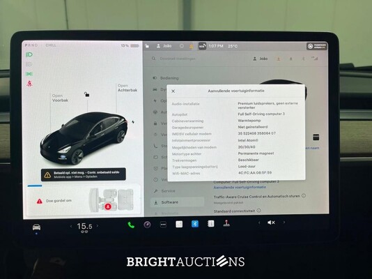 Tesla Model 3 Standard RWD Plus 60 kWh 238pk 2021 (Origineel-NL), L-540-GD