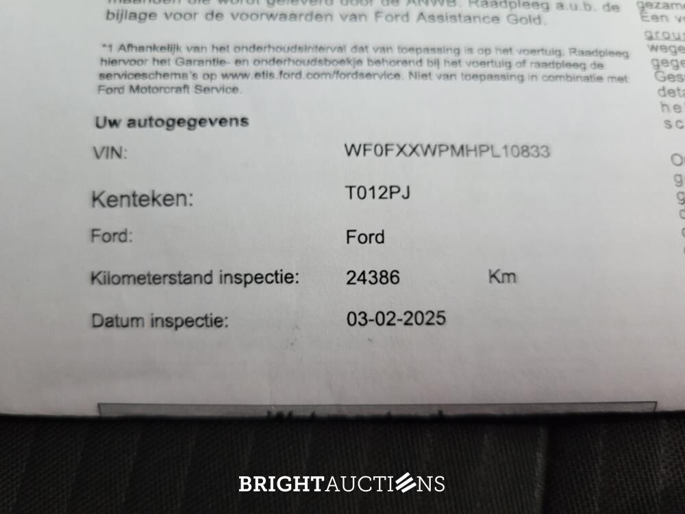 Ford Kuga PHEV Titanium 2.5 261pk 2023 (Origineel-NL), T-012-PJ