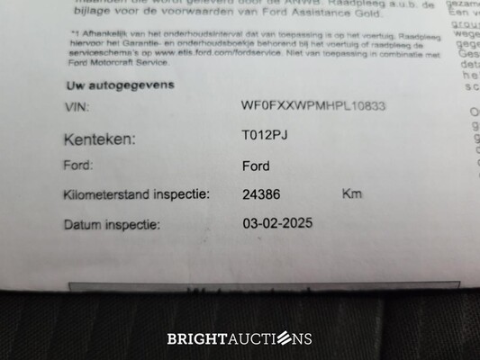Ford Kuga PHEV Titanium 2.5 261pk 2023 (Origineel-NL), T-012-PJ