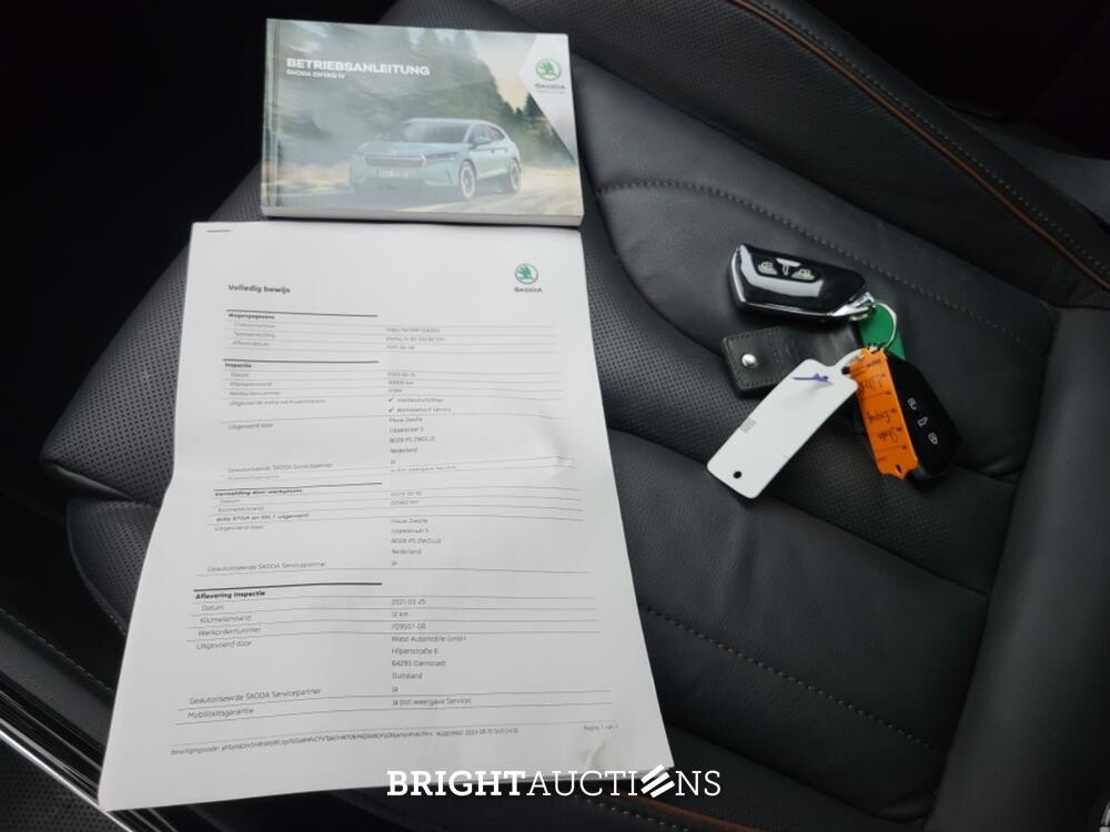 Škoda Enyaq iV 80 First Edition 204pk 2021, P-621-BT