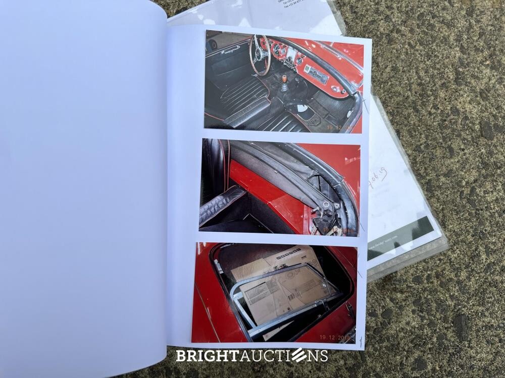 MG MGA Cabriolet 1957, BX-81-86