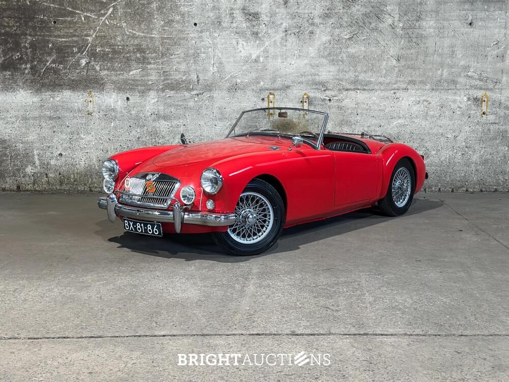 MG MGA Cabriolet 1957, BX-81-86