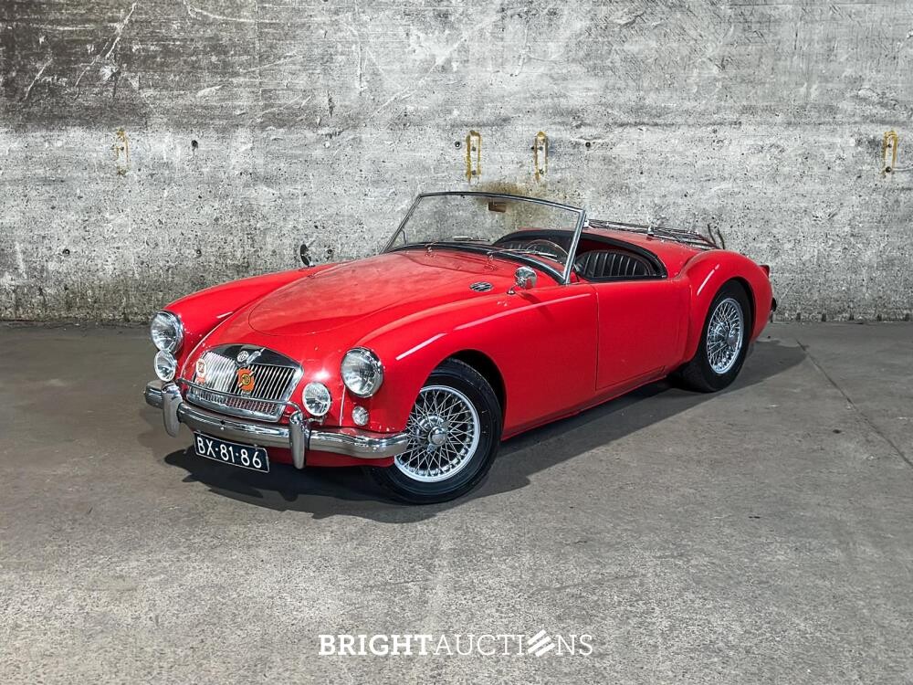 MG MGA Cabriolet 1957, BX-81-86