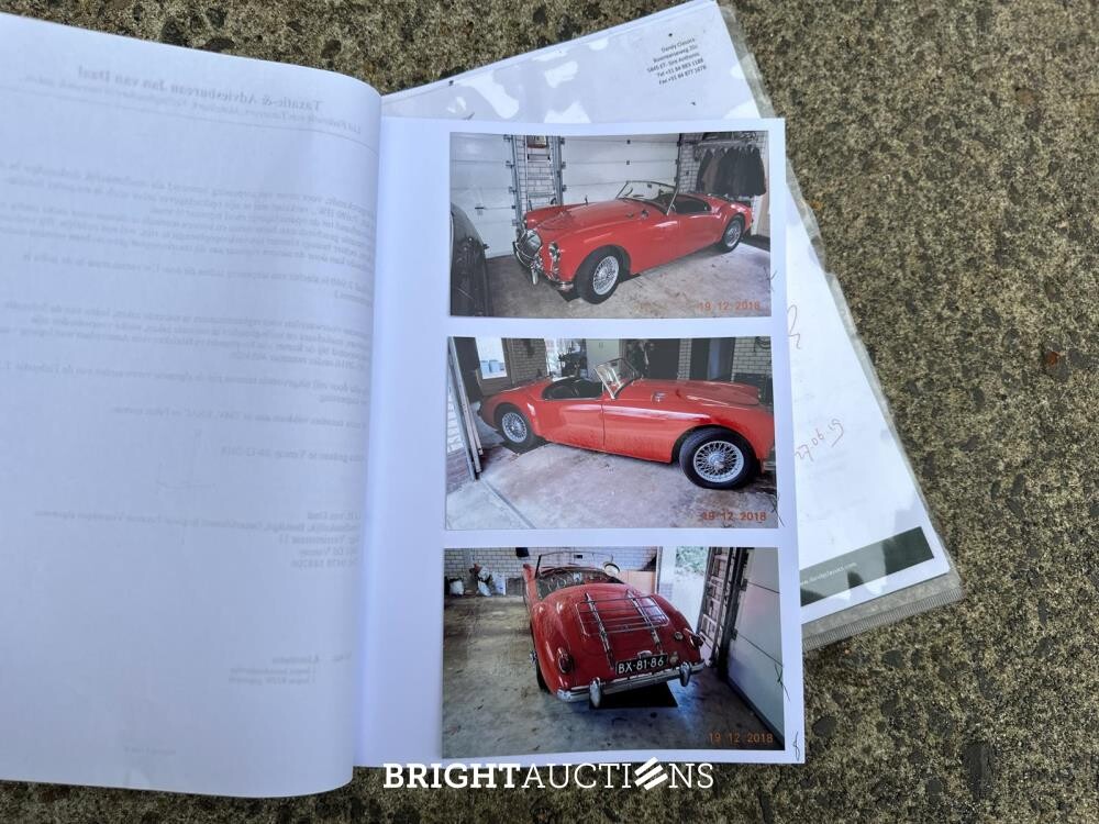 1957 MG MGA Convertible, BX-81-86