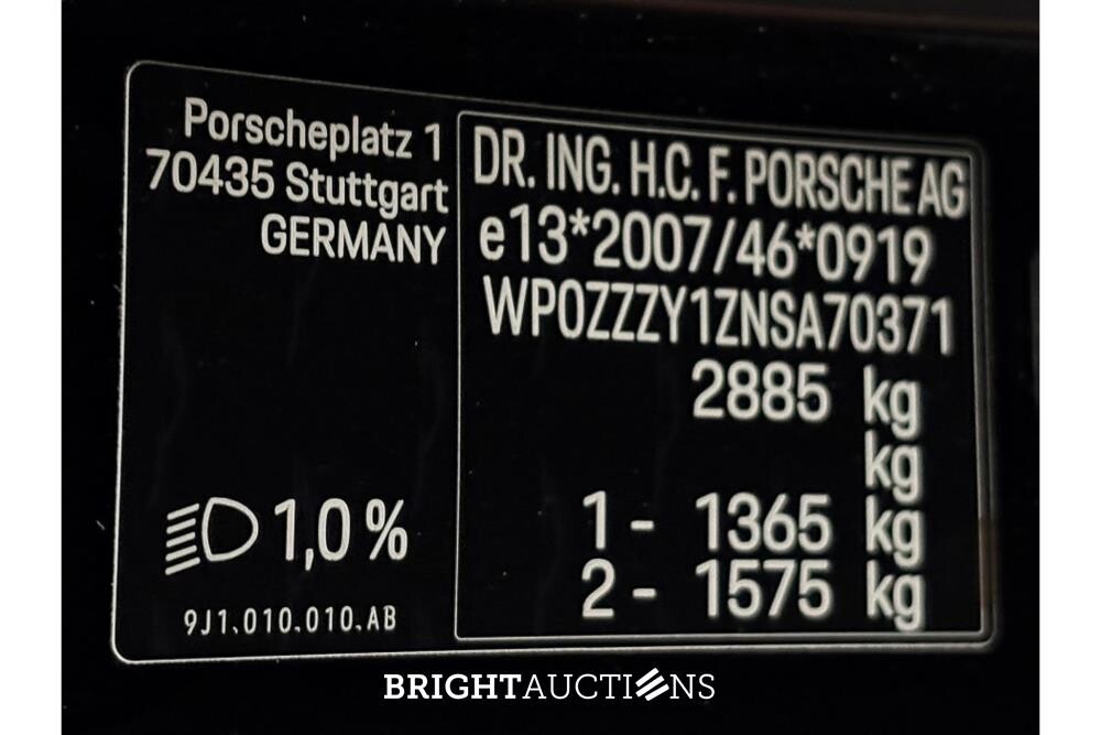 Porsche Taycan 4S 93 kWh 489pk 2022, X-274-FS