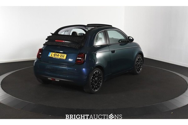 Fiat 500 C La Prima 42 kWh 118pk 2021 (Origineel-NL), L-814-XH