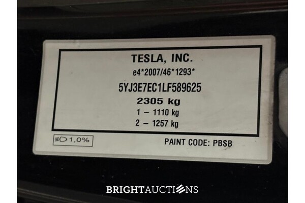 Tesla Model 3 Performance AWD 75 kWh 462pk 2019 (Origineel-NL), G-487-TG