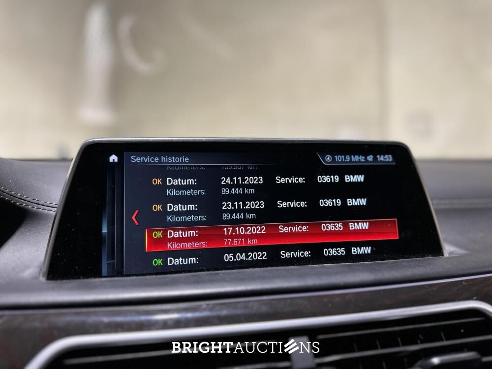 BMW 750Li xDrive High Executive 4.4 V8 7-serie 449pk 2017, XF-396-X