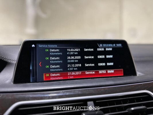 BMW 750Li xDrive High Executive 4.4 V8 7-serie G12 449pk 2017, XF-396-X